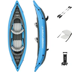 Store Hydro-Force Cove Champion Inflatable Two-Person Kayak Set 10' 10" Kayaks