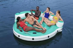 Best Hydro-Force Kick Back 5-Person Inflatable Party Island 9' Islands