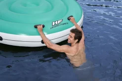 Best Hydro-Force Kick Back 5-Person Inflatable Party Island 9' Islands