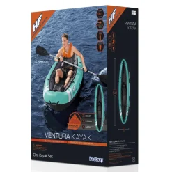 New Hydro-Force Ventura Inflatable Kayak Set Kayaks