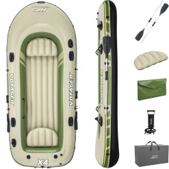 Hot Hydro-Force Voyager X4 Inflatable Raft Set 11'6 Rafts