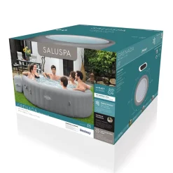 Fashion Saluspa Grenada Airjet Inflatable Hot Tub Spa 6-8 Person Airjet