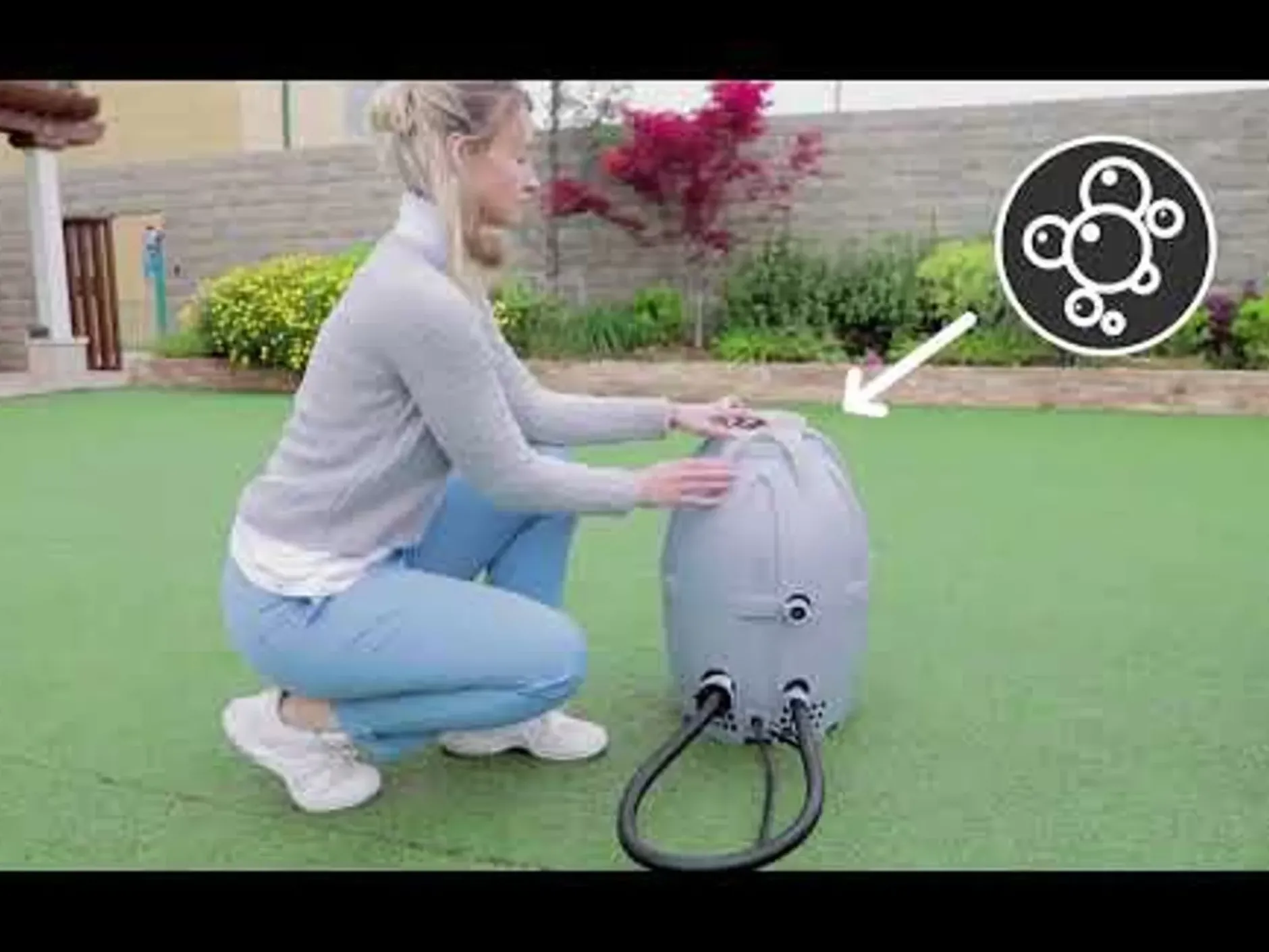 Sale Saluspa Hawaii Airjet Inflatable Hot Tub Spa 4-6 Person Airjet