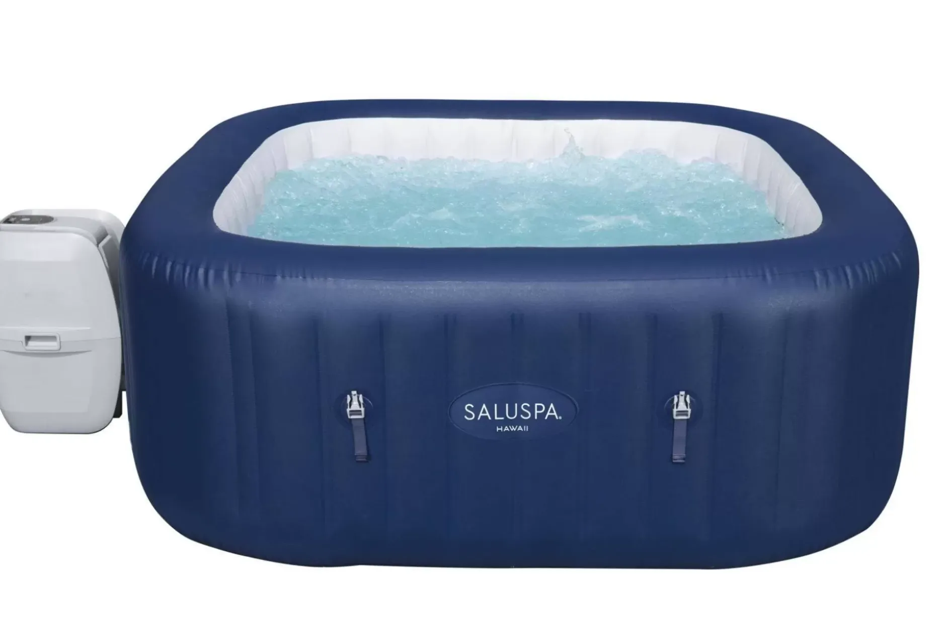 Sale Saluspa Hawaii Airjet Inflatable Hot Tub Spa 4-6 Person Airjet