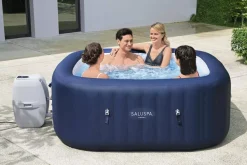 Sale Saluspa Hawaii Airjet Inflatable Hot Tub Spa 4-6 Person Airjet