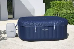 Sale Saluspa Hawaii Airjet Inflatable Hot Tub Spa 4-6 Person Airjet