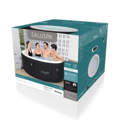 Discount Saluspa Miami Airjet Inflatable Hot Tub Spa 2-4 Person Airjet