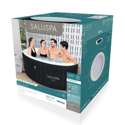 Shop Saluspa Miami Energysense Airjet Inflatable Hot Tub Spa 2-4 Person Airjet