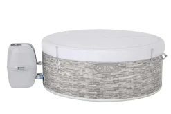 Clearance Saluspa Vancouver Airjet Plus Inflatable Hot Tub With App Control 3-5 Person Airjet