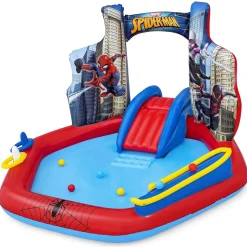 Online Spider-Man Inflatable Kids Water Play Center Play Centers